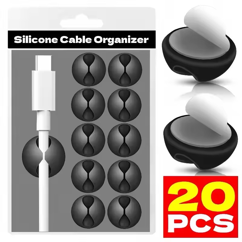 Usb Data Cable - Klipsy do kabli Uchwyt na kabel
