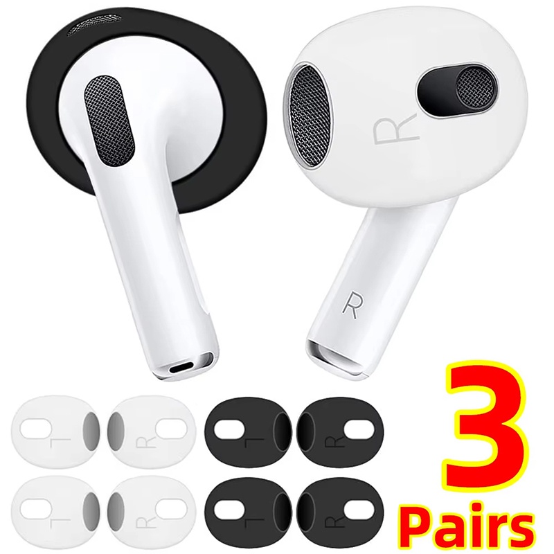 Airpod Case Cover - 3 Pary Antypoślizgowych Ochronnych Nakładek na