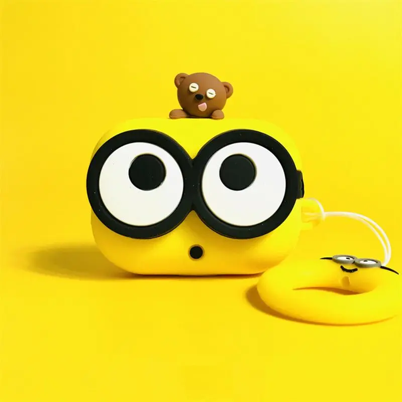 Airpod Case Cover - Urocze silikonowe etui z motywem Minionków