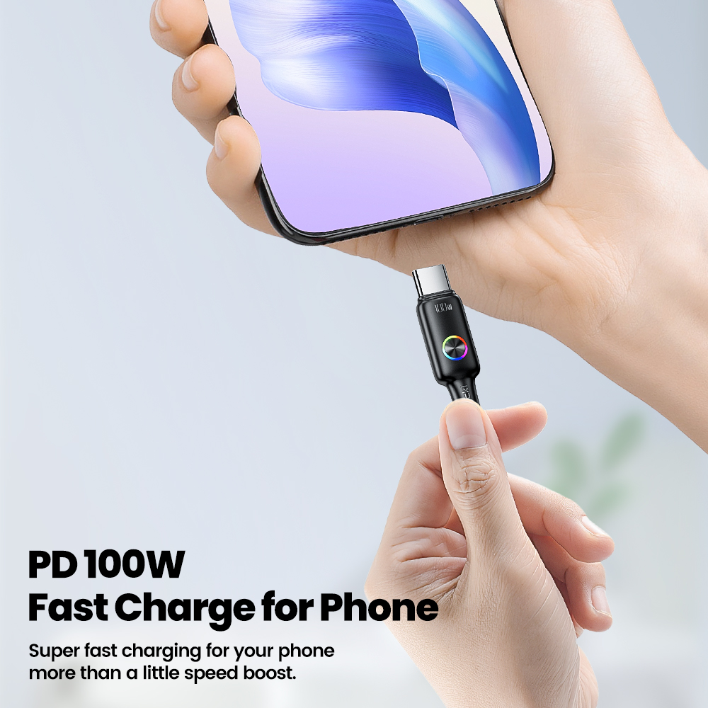 Kabel Toocki PD 100W USB C do  – Usb Data Cable recenzja i cena