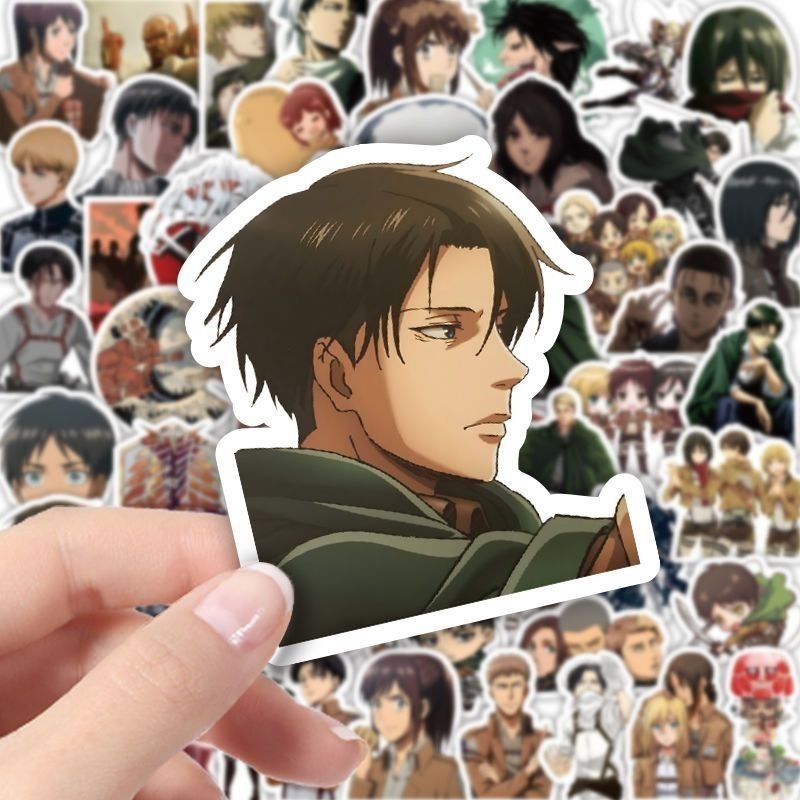 60 szt. Naklejek Anime Atak Ty – Phone Accessories Items recenzja i cena