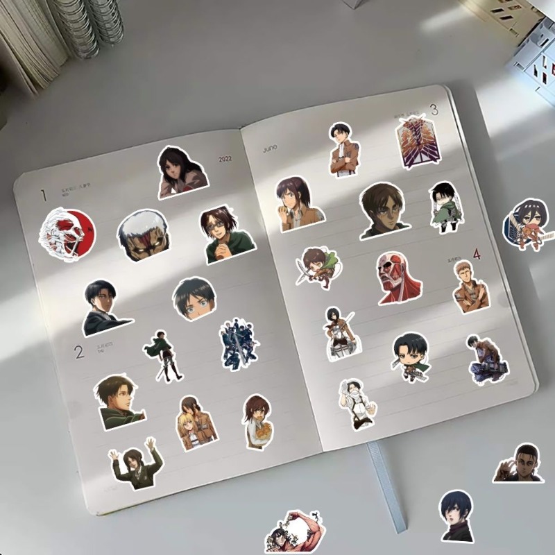 60 szt. Naklejek Anime Atak Ty – Phone Accessories Items recenzja i cena