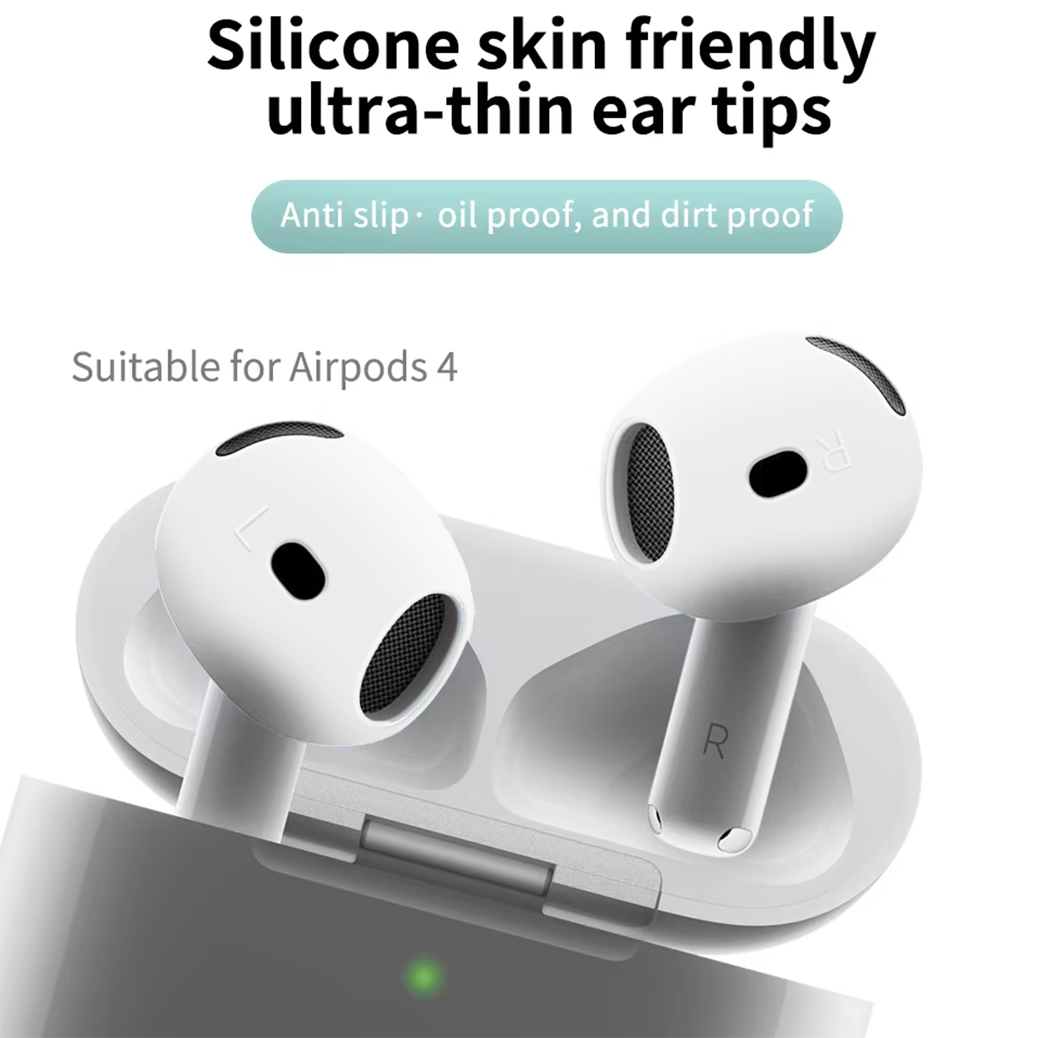 3 Pary Antypoślizgowych Ochron – Airpod Case Cover recenzja i cena