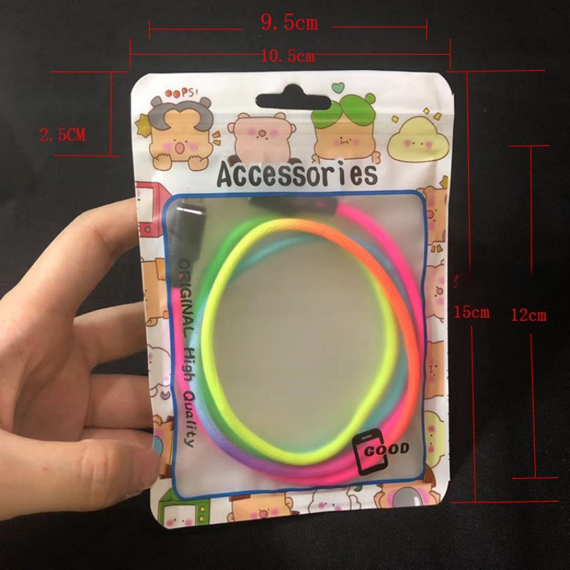 100 szt. Torebek do pakowania  – Usb Data Cable recenzja i cena