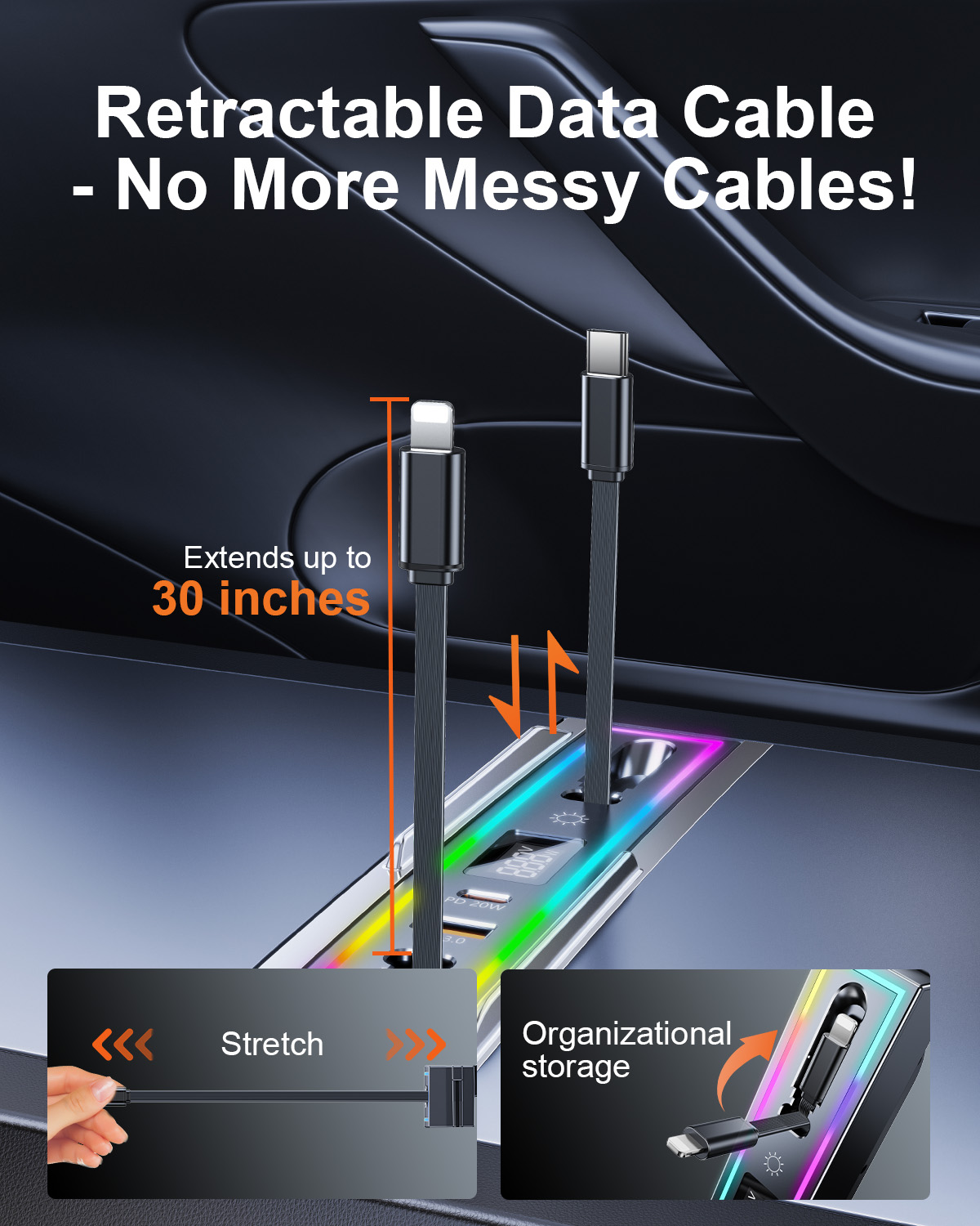 Hub USB Eary do Tesla Model 3  – Usb Data Cable recenzja i cena