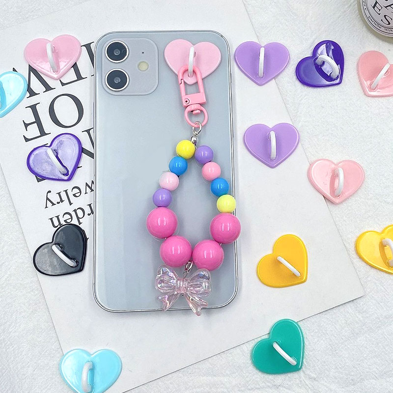 5PCS Kawaii Adhesive Metal Hea – Phone Accessories Hanger recenzja i cena