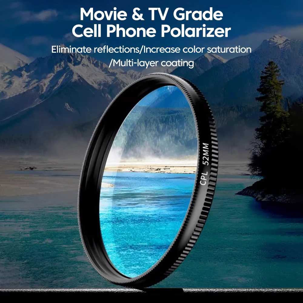 Nowy 52mm CPL Filtr Obiektywu  – Phone Accessories Items recenzja i cena