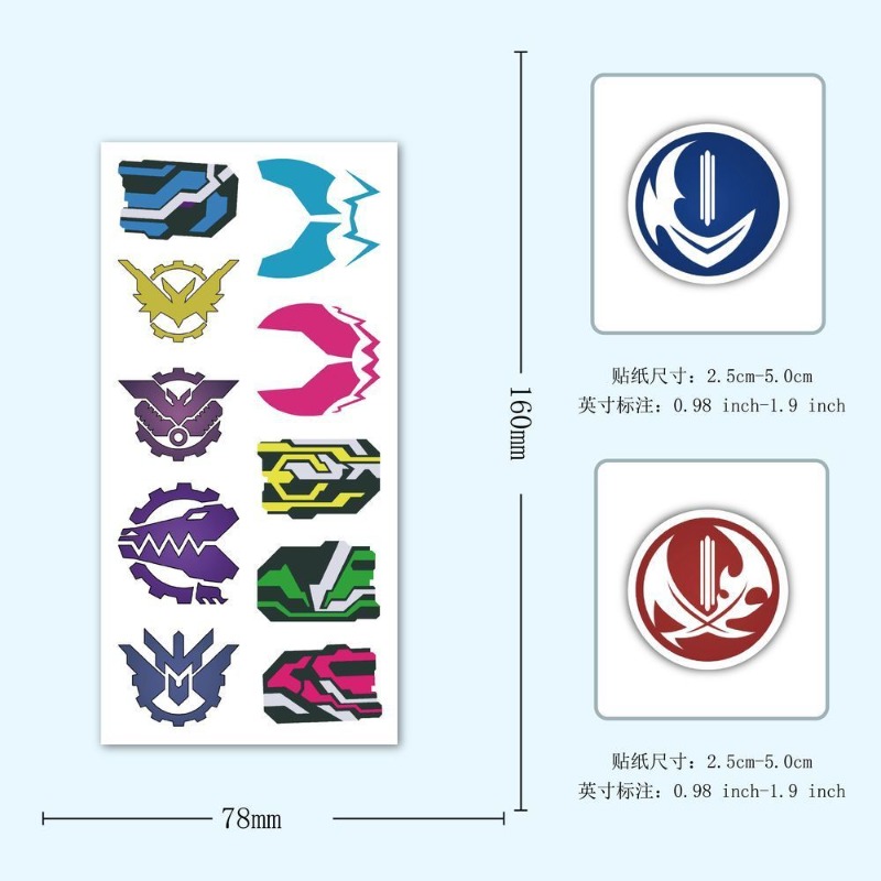 60 arkuszy naklejek z logo Kam – Phone Accessories Items recenzja i cena
